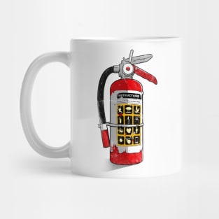 Super Fire Extinguisher Mug